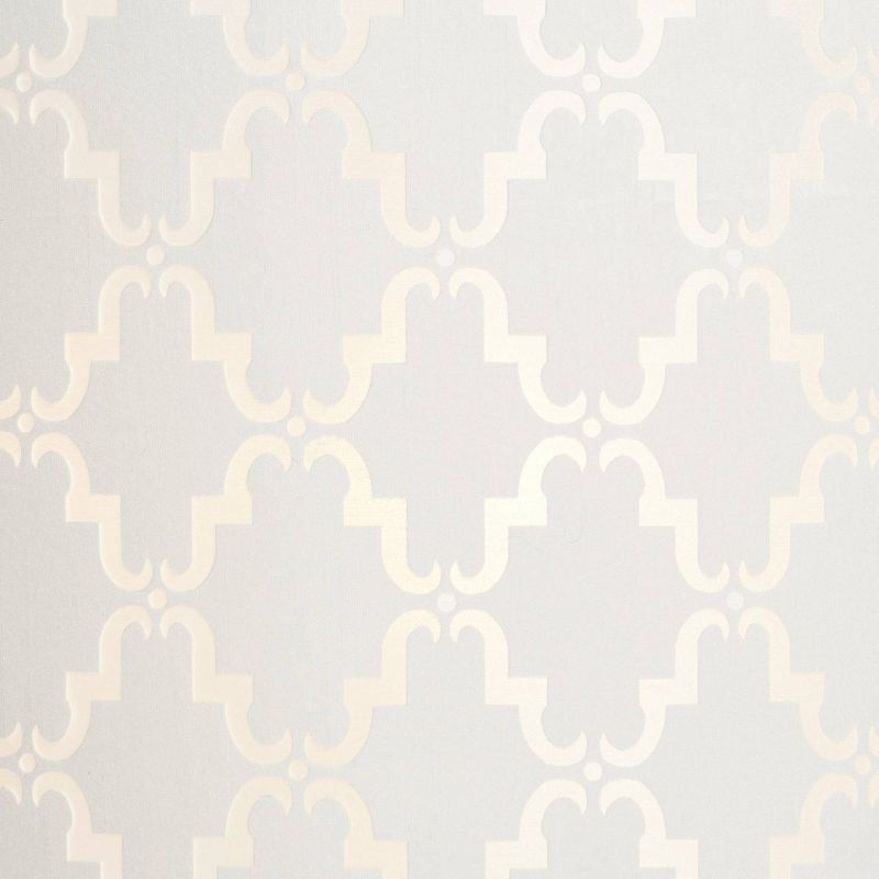 Springcrest Quatrefoil Laser Cut Pattern Medium Lamp Shade 14" Top x 14" Bottom x 10" High (Spider) Replacement with Harp and Finial, 3 of 8