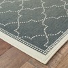 Oriental Weavers Marina 6025L Grey/ Ivory Indoor/Outdoor Area Rug - 2'3" x 7'6" - 2 of 2