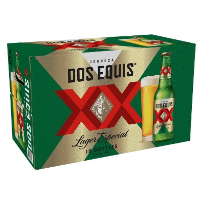 Dos Equis Mexican Lager Beer - 18pk/12 fl oz Bottles