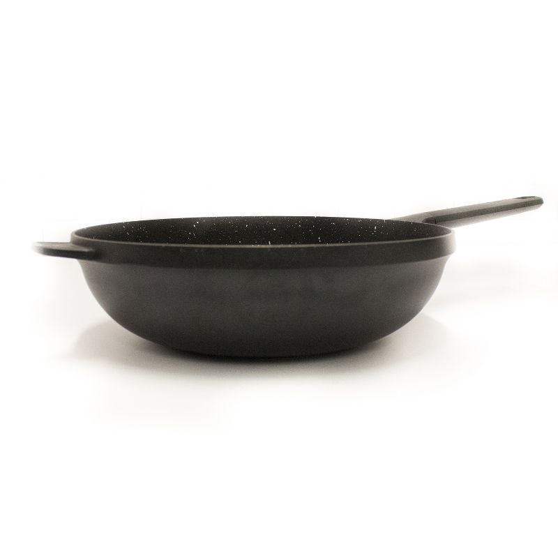 BergHOFF GEM Non-stick Stir Fry Pan, Stay-cool Handle, Black, 3 of 10