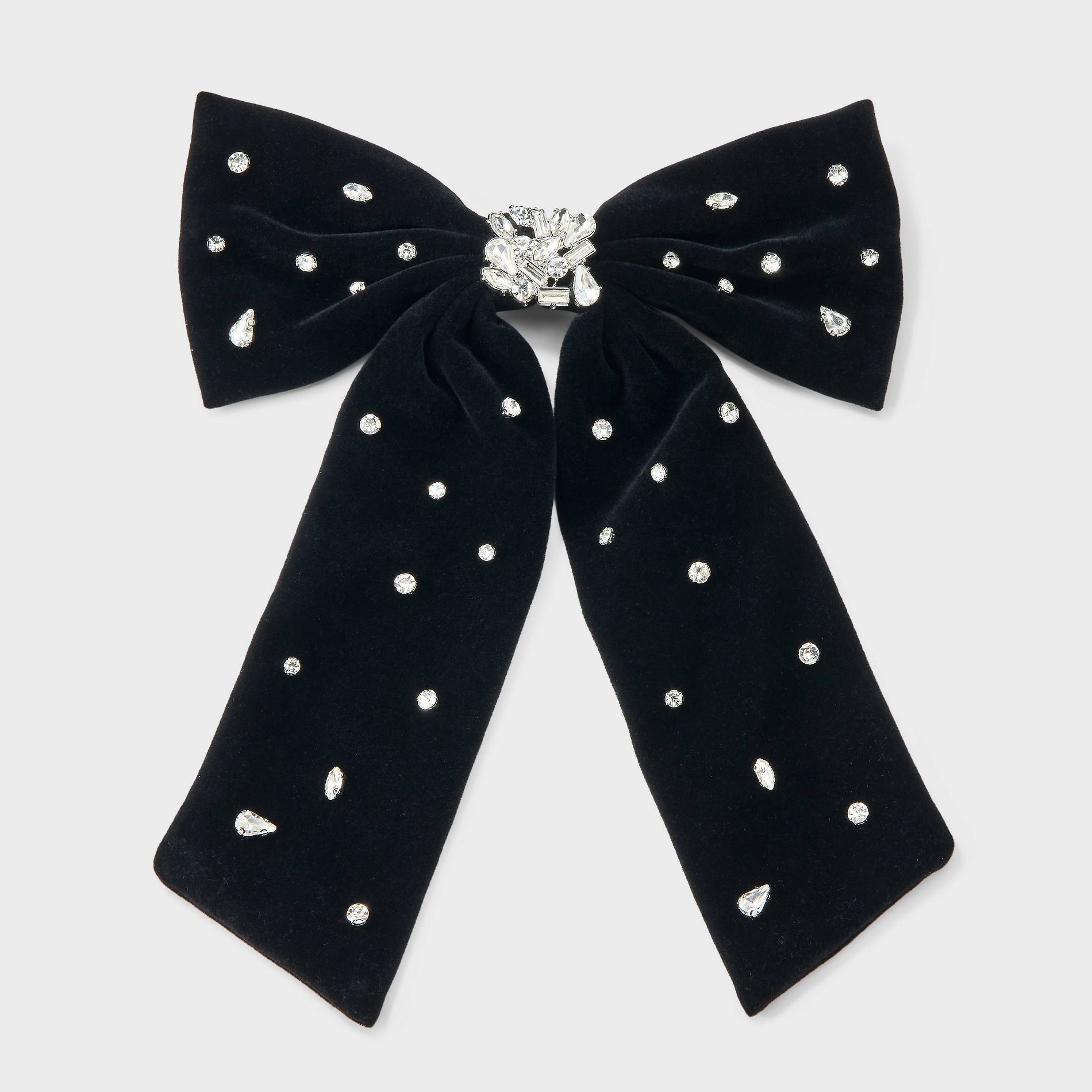 Gemstone Hair Bow Barrette - A New Day™