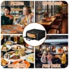 Winado 22.4 In. 2000W Electric Countertop Single Deck Pizza Oven Outdoor Pizza Oven - 4 of 4