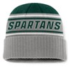 NCAA Michigan State Spartans Sleety Knit Cuffed Beanie: Acrylic Midweight, Pull-On - 2 of 3