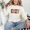 Simply Sage Market Women's Cozy Season Stars Long Sleeve Garment Dyed Tee - 2 of 4