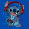 Boy's Lilo & Stitch Red and Blue Gamer T-Shirt - 2 of 4