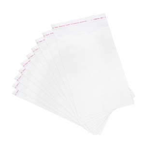 Unique Bargains Self-Sealing Water Resistant Cello Poly Bags for Packing Cookies 1000 Pcs - 1 of 4