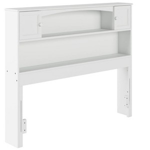 AFI Furnishings Newport Full Headboard with Turbo Charger in White - 1 of 4