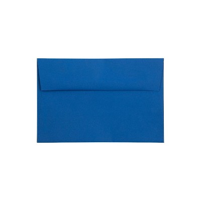 JAM Paper A9 Invitation Envelopes 5.75 x 8.75 Presidential Blue 563916910