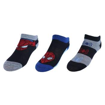 Textiel Trade Boy's Marvel Spiderman Sneaker Socks (3 Pairs)