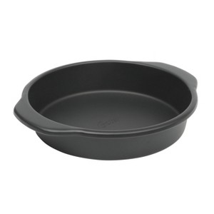Oster Teston Platinum Collection 9 Inch Nonstick Carbon Steel Cake Pan in Matte Black - 1 of 4