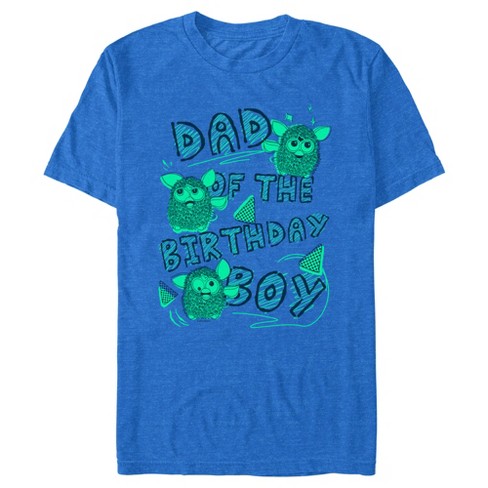 Men's Furby Dad Of The Birthday Boy T-shirt : Target