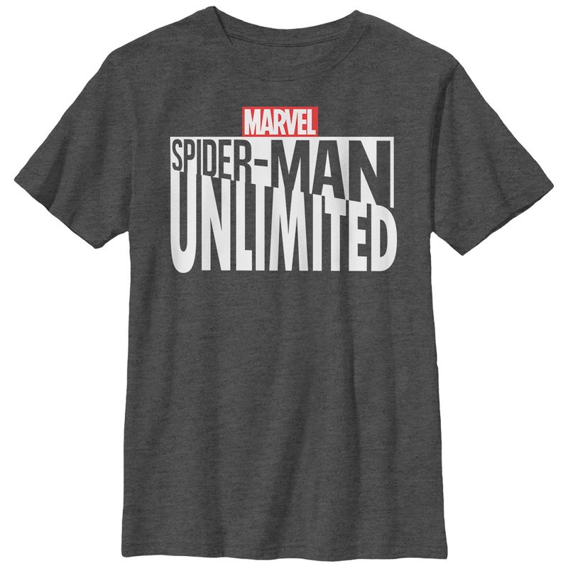 Boy's Marvel Spider-Man Unlimited Logo T-Shirt, 1 of 5
