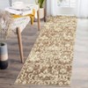 COZONY Washable Vintage Low-Pile Area Rug with Non-Slip Backing, Distressed Print Carpet for Living Room Bedroom and Nursery - 2 of 4