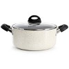 Oster Clairborne 7 Piece Nonstick Aluminum Cookware and Kitchen Tool Set in Linen - 2 of 4