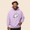 Dalix Giant Ghost Embroidered Hoodie Soft Fleece Hood Sweatshirt Mens - 2 of 4