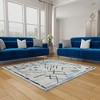 Unique Loom Kamala Washable Collection Area Rug - Geometric - 2 of 4