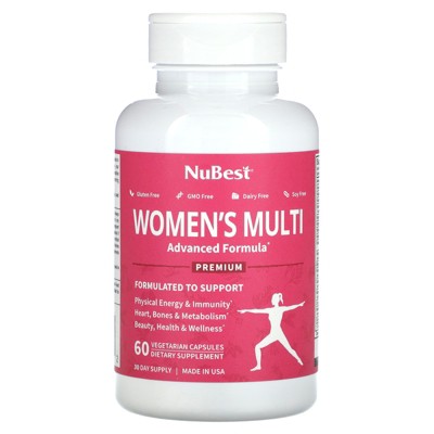 NuBest Premium Women's Multi, 60 Vegetarian Capsules