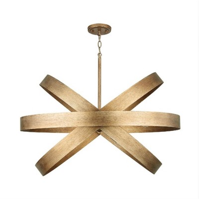 Capital Lighting Jude 6 - Light Chandelier in  Mystic Luster
