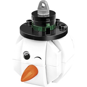 COBI Snowman Ornament Building Set, 59 Pieces - 1 of 4