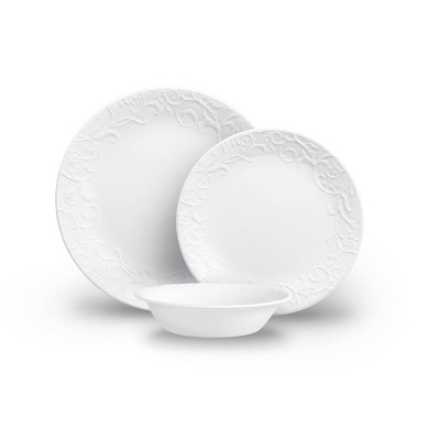 corelle vitrelle square plates