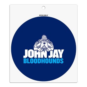 John Jay College of Criminal Justice Bloodhounds Logo Automotive Car Refrigerator Locker Vinyl Circle Magnet - 1 of 4