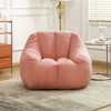 NicBex Memory Foam Bean Bag Sofa with Ultra Plush & Tufted, Cozy Chair Single/2 Seat Sofa for Dorm, Apartment or Living Room - 2 of 4