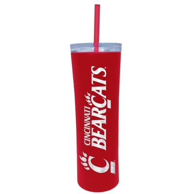 NCAA Cincinnati Bearcats 18oz Stainless Steel Skinny Tumbler