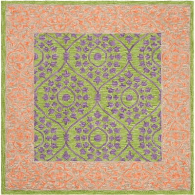 Suzani SZN102 Hand Hooked Area Rug  - Safavieh