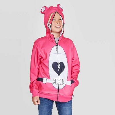 boys pink hoodie