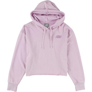 Skechers Womens Washed Crop Hoodie Sweatshirt - 1 of 2