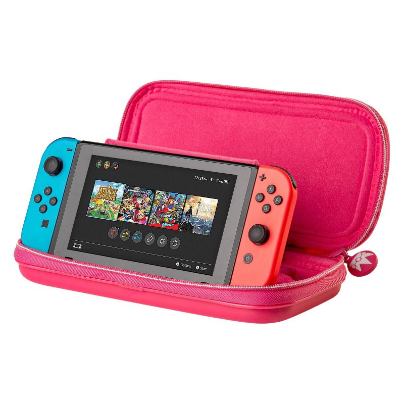 Game Traveler Deluxe Travel Case for Nintendo Switch - Princess Peach Showtime, 4 of 8