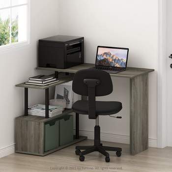 Bestier Computer Office Desk Workstation With Storage Bag : Target