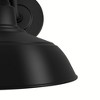 Hunter Fans 13" Mill Valley Outdoor Wall Light Matte Black Finish - 2 of 4