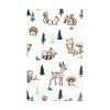 Hudson Baby Infant Boy Cotton Flannel Burp Cloths, Boy Woodland Pals 10-Pack, One Size - 3 of 4