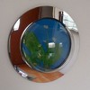 Modern Home Reflection Fish Bubble Aquarium - Deluxe Mirrored Wall Mounted Fish Tank - 3 of 4