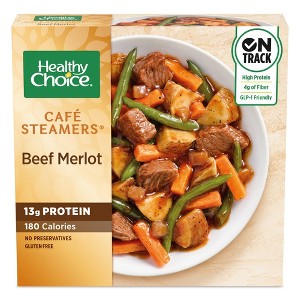 Healthy Choice Café Steamers Gluten Free Frozen Roasted Beef Merlot - 9.5oz - 1 of 4