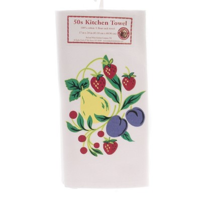 Decorative Towel 24.0" Fruitgroup Flour Sack Towel 100% Cotton 50"S Design  -  Kitchen Towel