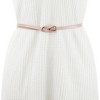 Elerevyo Women's Faux Leather Skinny Belt for Dress Adjustable Knotted Thin Waist Belts - 4 of 4