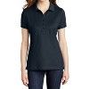 Mafoose Women's Casual Short Sleeve Stretch Pique Moisture-Wicking Polo Shirt - 4 of 4