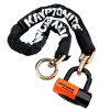 Kryptonite New York Cinch Ring Chain 1213 and Evolution Disc Lock Keyd 130cm - 2 of 4