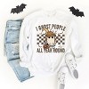 Simply Sage Market Women's Graphic Sweatshirt I Ghost People All Year Round - 3 of 4