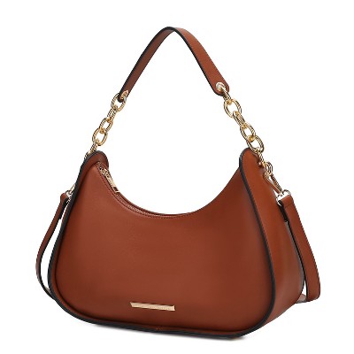 MKF Collection Lottie Vegan Leather Half-Moon Shoulder Bag by Mia K