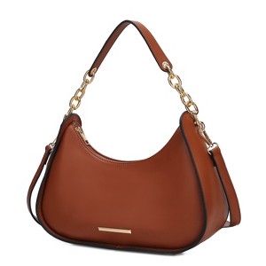 MKF Collection Lottie Vegan Leather Half-Moon Shoulder Bag by Mia K - 1 of 4