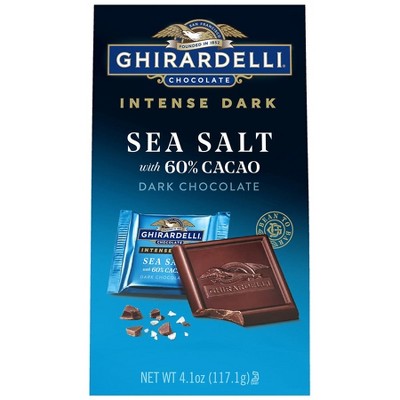 Ghirardelli Intense Dark Sea Salt Dark Chocolate 4.1oz