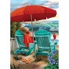 Briarwood Lane Beach Life Summer Garden Flag Nautical Adirondack Chairs 18" x 12.5" - 3 of 4