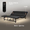 VYNXARIA Queen Adjustable Bed Frame in Black: Head & Foot Tilt, Wireless Zero - Gravity Motor, 4 USB Ports, Under - Bed Night Lights - 2 of 4