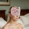 Unique Bargains Soft Sleep Mask Cartoon Bears 1 Pc - 2 of 4