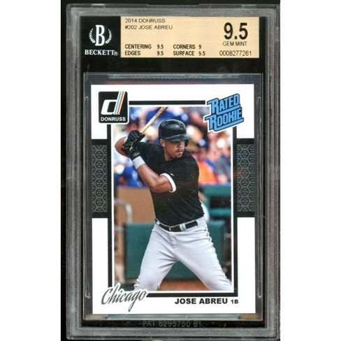 Jose Abreu Rookie Card 2014 Donruss #202 BGS 9.5 (9.5 9 9.5 9.5) - image 1 of 2