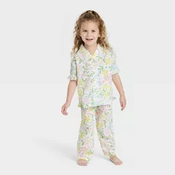 Toddler Mommy & Me Matching Family Pajama Set - White 