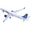 Airbus A321neo Commercial Aircraft "United Airlines" (N14502) White with Blue Tail 1/400 Diecast Model by GeminiJets - 3 of 4